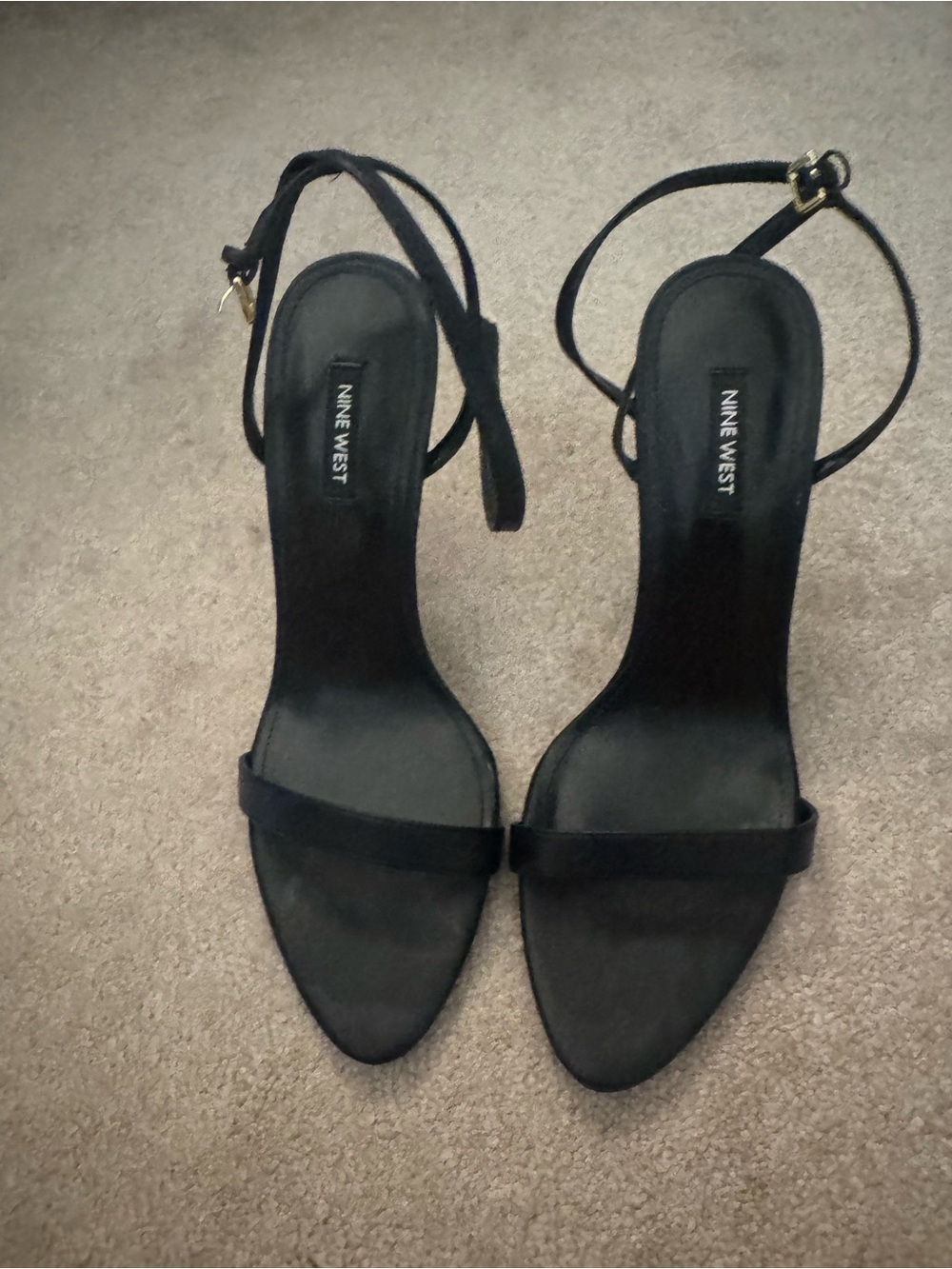 Nine West Reina3 Black Heels